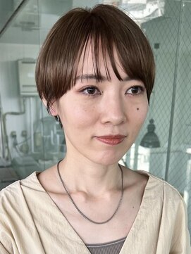 ワク(WAKU) mihostyle no54オリーブベージュ　デザインカラー　ウェットヘア