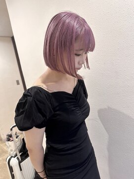 アン(Un) ピンクラベンダー【心斎橋】【ケアブリーチ】