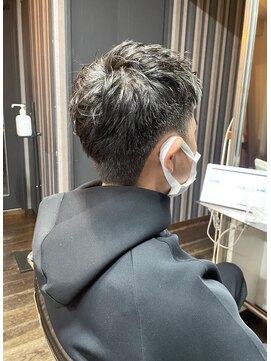 ヘアアンドメイク エジェリ(hair&make egerie) メンズショートレイヤー・韓国風アンニュイパーマ