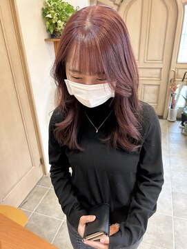 マギー(Magie) ピンクブラウン