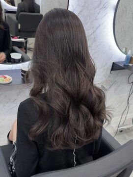 ドットモーダ  町田店(dot. mooda) 【艶カラー×顔周りカット】韓国/韓国ヘア/町田/町田駅/学割