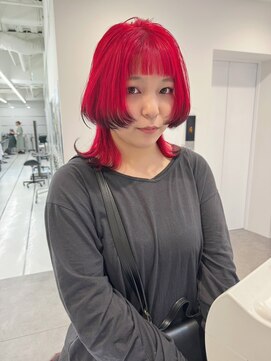 ギグスダブル 栄店(gigs double) クラゲヘア/デザインカラー