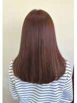 アトリーチェタ 田富店(ATTRICE)&nbsp;ピンクベージュヘアカラーツヤカラー髪質改善トリートメント