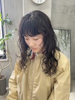 テトヘアー(teto hair) ロングウェーブパーマ　くるくる　スパイラル