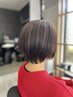 【髪質改善トリートメント】＋潤髪カラー＋カット(肩上まで）￥16,600～
