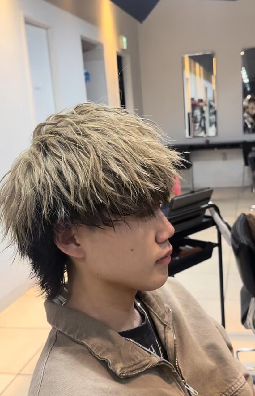 イケイケマッシュウルフツートーン：L209997880｜ヘアーアンド