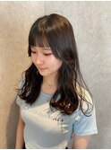 韓国風ヘア ロング 福井美容室