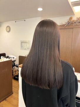 ヘアー ミュゼ 柱店(HAIR Musee) 透明感ブラウンカラー