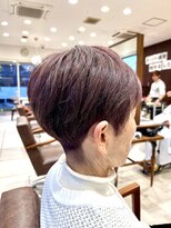 フォルテ 藤枝エピ店&nbsp;刈り上げショート/静岡/藤枝/明るい白髪染め/白髪白髪ぼかし/