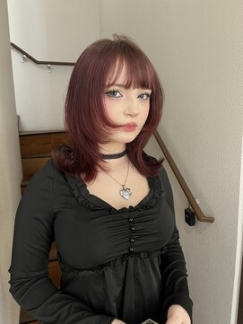 エッジ 下北沢(edge.) レイヤーカット　カラー　ブリーチ　髪質改善　下北沢