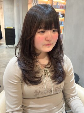 ロンド エスポワール 錦糸町(Lond espoir) ■メルティカラーフェミニンロング似合わせカットウェーブ韓国9