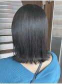 透明感カラー×シアーブラック