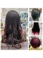 ヘアー&メイク ルナルナ 明和店 HAIR&MAKE LUNA LUNA #デザインカラー もご要望があればやりますよー♪