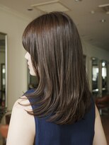 ビュートリアム265(BEAUTRIUM 265)&nbsp;◆ロングレイヤーカット/アッシュブラウン/ワンカールレイヤー