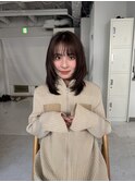 [金沢/ボブ/韓国/レイヤーカット/ブリーチなしダブルカラー]