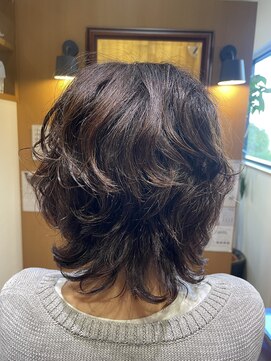 チアー ヘアリラクゼーション(cheer HAIRRELAXATION) マッシュウルフ