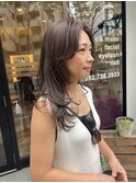 海外風レイヤースタイル