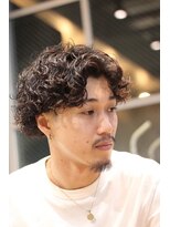 キングスマントーキョー 多摩センター2nd(KINGSMAN TOKYO)&nbsp;パーマ×センター分け