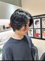 モッズヘア MEN 横浜元町店 長さを残したい方におすすめのメンズショートボブ