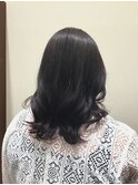 くびれミディアムレイヤー＊韓国風巻き＊ツヤ髪20代30代