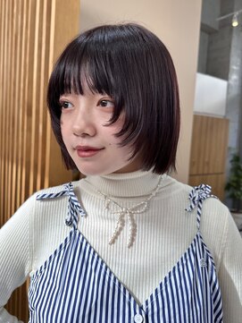 アンガーデン(Une GARDEN) ボブ/フェイスレイヤー/ウルフ/暖色カラー