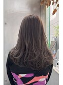 レイヤーカット×グラデーショングレージュ［ダブルカラー］