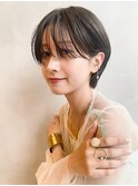 大人可愛い20代30代40代50代小顔ショートボブナチュラルショート