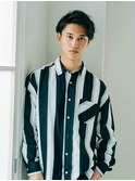 Azule/爽やかアップバングショート
