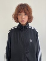 テクネ 天神大名(techne)&nbsp;天神大名顔周りレイヤーカットミディアムボブタッセルボブパーマ