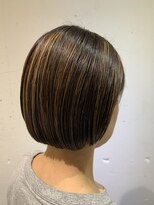 ノーデン(NORDEN.)&nbsp;ボブ×立体感ハイライト☆白髪ぼかしにも♪