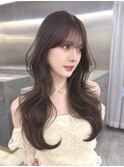 韓国くびれ　レイヤーカット　前髪『MAEUL luna 桔川』