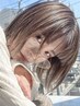 ★9月限定★カット+艶カラー+美髪水トリートメント【新規様★50%OFF】
