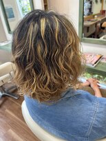 桜デコ プリム店(DECO)&nbsp;☆しっかりパーマとハイライト☆