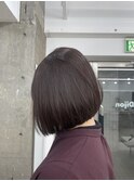 韓国顔まわりレイヤーカットグレージュオリーブベージュブラウン