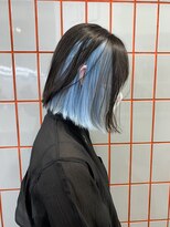 PELE原宿/ブリーチなしダブルカラー/ハイトーン/ケアブリーチ【３月上旬OPEN(予定)】&nbsp;着物ヘア/大人ガーリー/ダークアッシュ/似合わせカット/原宿