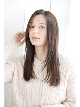 ラピス 銀座 blue店(Lapis) 《30代～大人透明感》白髪ぼかしハイライト＋艶カラー[銀座]