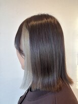 テーラ 南流山店(TELA)&nbsp;シルバーのイヤリングカラー【TELA HAIR南流山】
