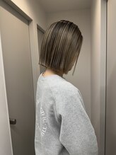 グリ(GRIS) 【金沢 髪質改善】デザイン白髪ぼかしカラースタイル