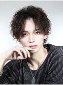 ニュアンスパーマ/波巻きツイストスパイラル/メンズカット[横浜]
