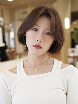 ビュートリアム 福岡(BEAUTRIUM) 大人可愛い"ナチュラルボブ"×透明感"シアーベージュ" 【福岡】