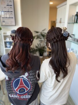 ルシードスタイル　ムースユイット(LUCIDO STYLE mousse8) 【卒業式ヘアセット】くるみちゃんヘア