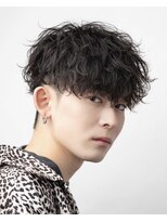 アストラ(ASTRA)&nbsp;MEN’S HAIR/波巻きツイストスパイラル/リバースセンターパート