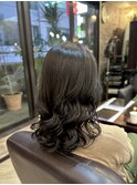 8ヶ月ぶりにコテ巻き風パーマかけたらやっぱり可愛い！【貴也】