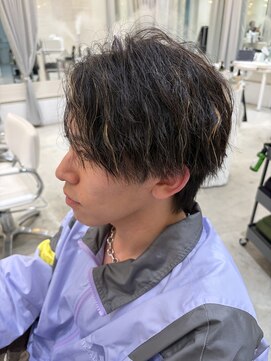 ヘアールーム ギフト(Hair Room Gift) ハイライト×ツイストスパイラル