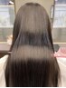 人気NO.2【ナチュラルな艶髪に】カット+髪質改善縮毛矯正+トリートメント