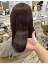 フゥカ 売市店(fuka)&nbsp;【 艶髪 】ラベンダーピンク × 髪質改善　八戸