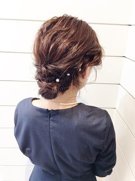 ネオリーブ アンド 渋谷店(Neolive &) 【Neolive & 渋谷店】くせ毛風パーティアレンジ