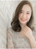 『ROMA』MORE、WITHモデル宮田聡子さん風愛され柔らかセミディ