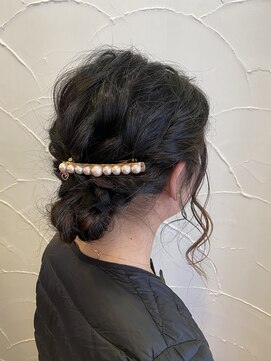 アン(Hair make un) ヘアアレンジ☆アップスタイル