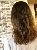 アンプリュス リアン(1+ Unplus lien)&nbsp;セミロングニュアンスパーマ/亀戸/錦糸町/平井